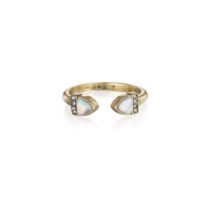 Chloe + Isabel Lunette Open Band Ring